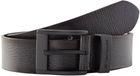 Tom Tailor TTTHOMAS leren riem met vierkante gesp - Maat 100 - black uni