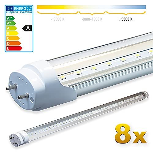 LEDVero SMD LED-buis neutraal wit - TL-buis T8 G13 transparant
