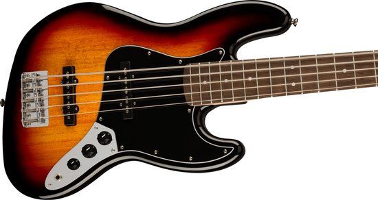 Squier Affinity Series Jazz Bass V 5-String Electric Bass Guitar - 3-Color Sunburst