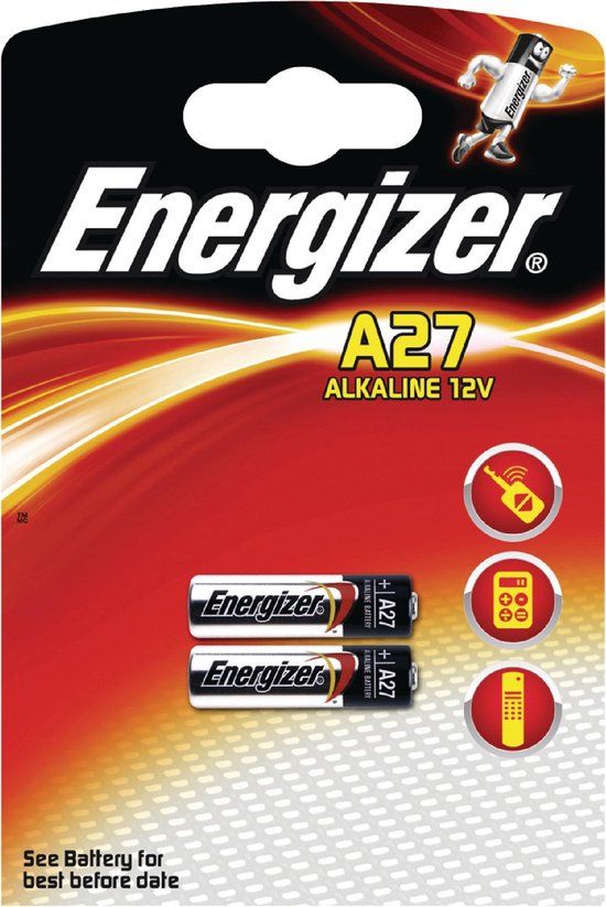 Energizer MN27 A27 12V Alkaline Batterijen - 2 stuks