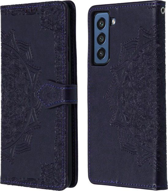iMoshion Book Case voor Samsung Galaxy S21 FE - Paars