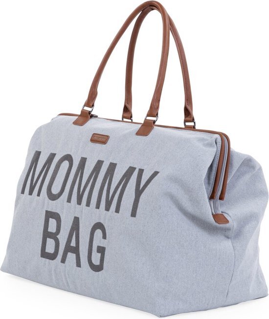 Childhome Mommy Bag &#174; - Verzorgingstas - Canvas Grijs