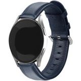 Strap-it Samsung Bracelet cuir Samsung Galaxy Watch 5 - 44mm (bleu foncé)