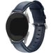 Strap-it Samsung Bracelet cuir Samsung Galaxy Watch 5 - 44mm (bleu foncé)