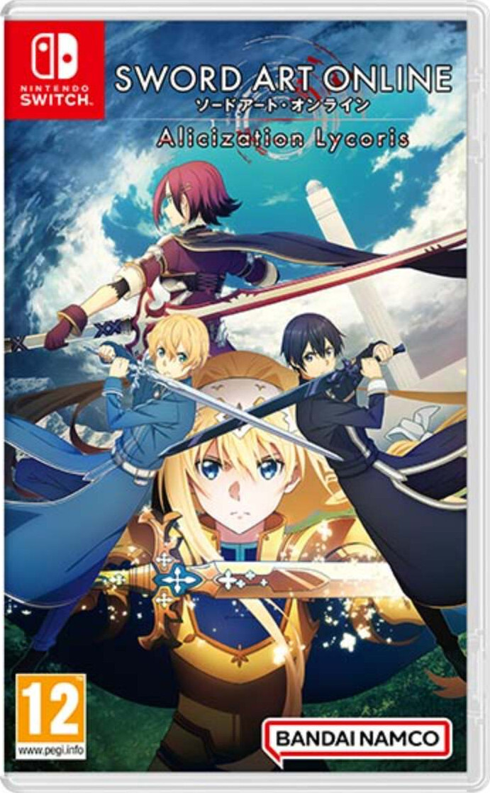 Namco Bandai Sword Art Online Alicization Lycoris Nintendo Switch