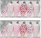 Inge-glas Inge's Christmas Decor Gmbh Christmas Goods Kersthangers - 12x - dennenappels - roze - 9 cm - kerstversiering