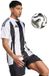 adidas teamwear adidas T-shirt Heren Striped 24 Jersey Wit-Zwart - Maat S