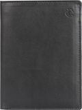Esquire Eco portemonnee leer 9,5 cm - Jongens - Staand formaat - black