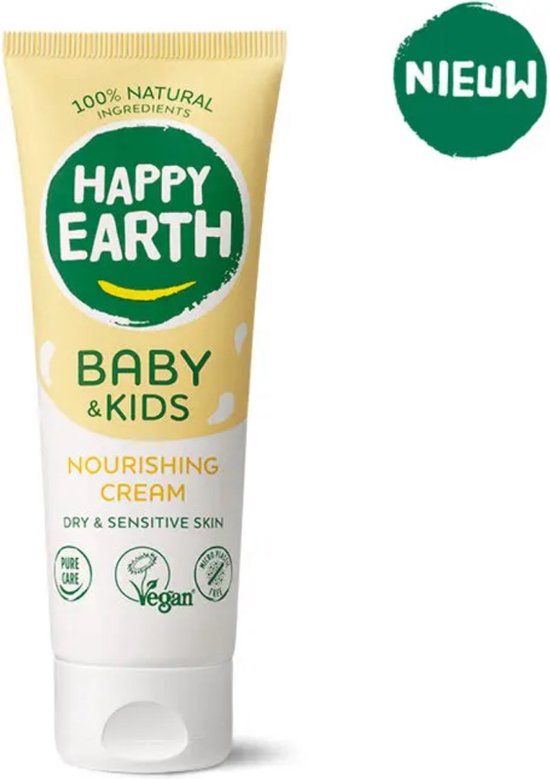 Happy Earth Nourishing Cream Baby & Kids - 75 ml - 100% Natural