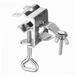 Dailygoods Parasolclip - Klemhouder - Clips paraplu portable - Pour balcon - Pour garde-corps jusqu'à 35 mm - En métal - Support parasol