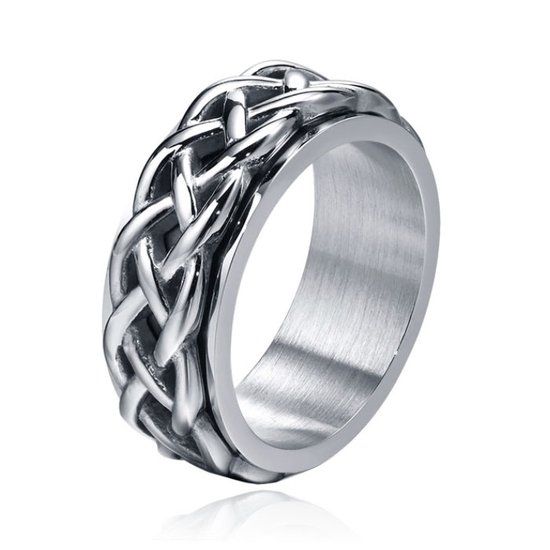 Mendes Ring voor Mannen - Celtic Band Silver-21mm