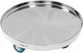 Mega-M Professional - Base de chaudière mobile - Construction en Inox - 4 roulettes pivotantes - Ø 52 cm