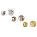 Viefe BALL Möbelknopf Metall Edelstahl-Optik Ø 29,5 mm