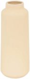 Atmosphera Bloemenvaas Emporor - mat beige - keramiek - D12 x H30 cm