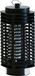 Sunnydays Insecten killer UV lamp - zwart - 27 cm - anti muggen buitenlamp