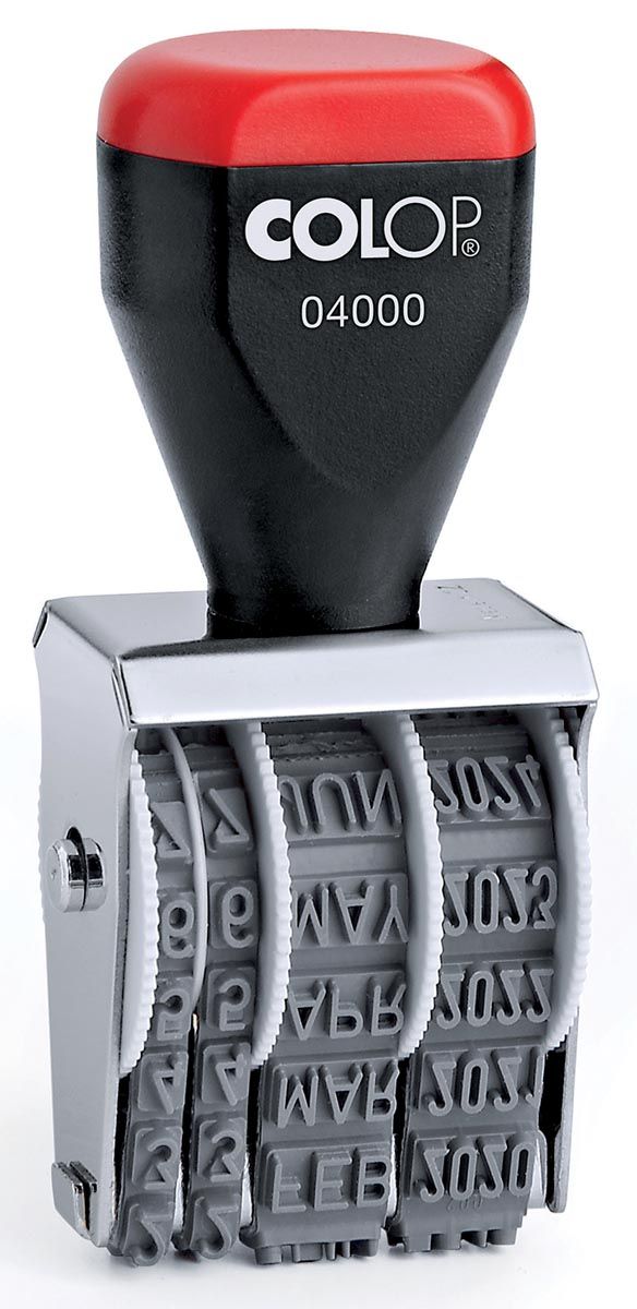 COLOP datumstempel 04000 Nederlands