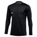 Nike Heren Top Met Lange Mouwen M Nk Df Ref Ii Jsy Ls, Zwart/Wit, DH8027-010, S