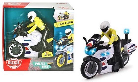 DICKIE SOS POLITIEFIETS - Politiewagen - Plastic - Kinderen - 3+ jaar