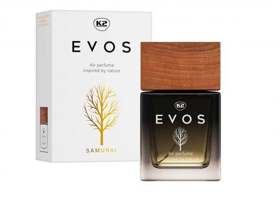 K2 Evos - Autoparfum - Samurai - Kardemom - Vanille