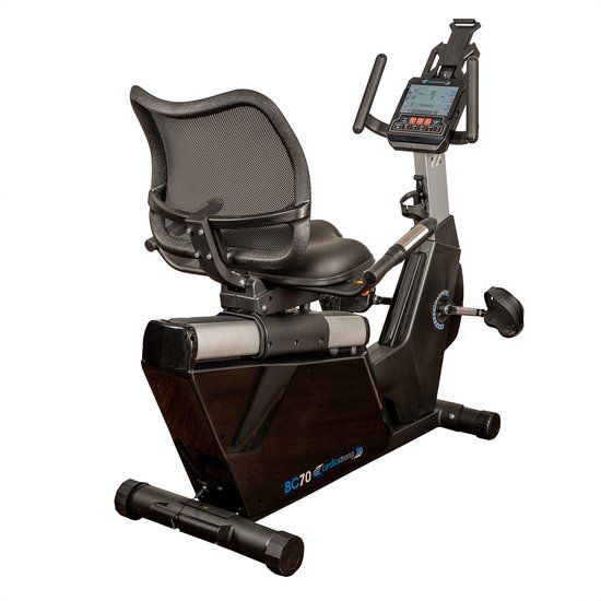 Cardiostrong BC70 - Ligfiets Hometrainer - Zwart