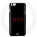 Maniacase Hoesje voor iPhone 5 Elite Seizoen 5 Rood Logo Zwarte Achtergrond