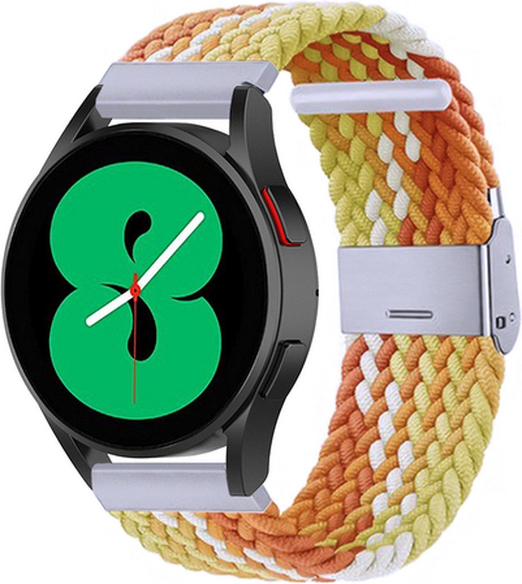 By Qubix Qubix Braided Band for Garmin Forerunner 55 / 245 / 645 - Yellow/Orange