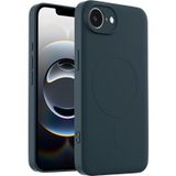 ShieldCaseÂ® SchieldCase iPhone 17e Siliconen MagSafe back cover (donkerblauw)