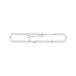 Thomas Sabo Dames Armband 925 sterling zilver Zilver Zirkonia One Size 88482549