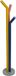 LEDVANCE Decor Straw vloerlamp 3XE27 meerkleurig