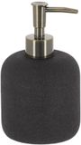 Tendance zeeppomp / zeepdispenser Como - antraciet - 400ml - rond - polyhars
