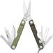 Leatherman Micra - Roestvrijstalen multitool met schaar en 9 gereedschappen - Spruce