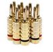 Monoprice 109436 Banana Plug Cable Connector - 10 Pack