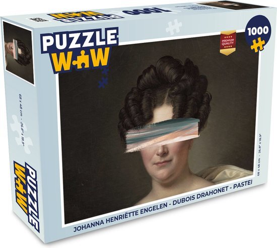 MuchoWow Puzzel Johanna Henriëtte Engelen - Dubois Drahonet - Pastel - Legpuzzel - Puzzel 1000 stukjes volwassenen