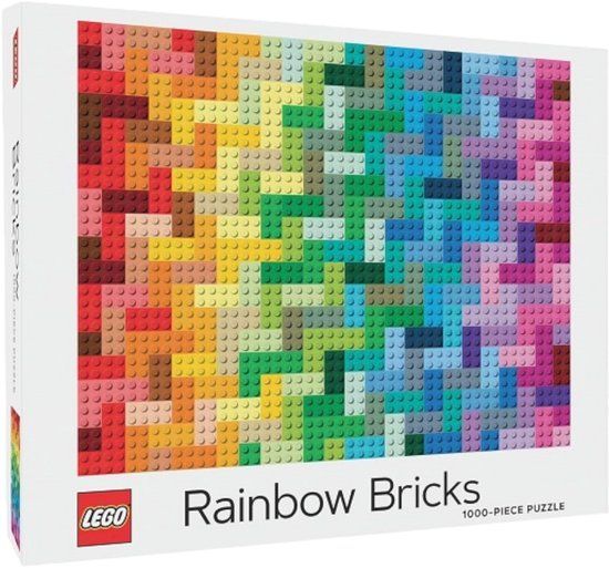 LEGO Rainbow Bricks Puzzel (1000 stukjes)