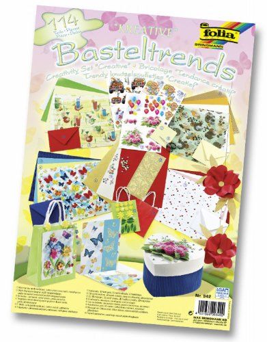 Folia 942 - creatieve knutseltrends voor kinderen en volwassenen met verschillende trendy materialen