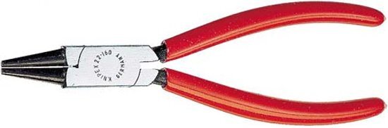 KNIPEX Rondbuigtang zwart geatramenteerd met kunststof bekleed 160 mm