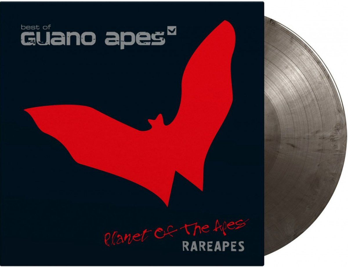 MUSIC ON VINYL Guano Apes - Rareapes (Silver & Black Marbled Vinyl)