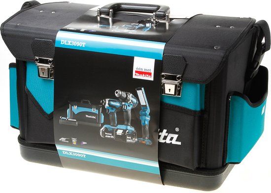 Makita DLX3090TX1 Combiset - Boor-/schroefmachine + Slagschroevendraaier + Zaklamp - 18V - Incl. 3 accu's