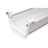 ROLINE Easy2Open kabelgoot, Montage onder tafel, wit, 44,9 cm