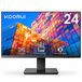 KOORUI Monitor 24 inch met luidspreker, IPS pc-monitor, frameloos scherm, FHD 1080P, HDMI 1.4 (100Hz) & VGA (60Hz), VESA 75 x 75 mm, Adpitive Sync, Eye Care