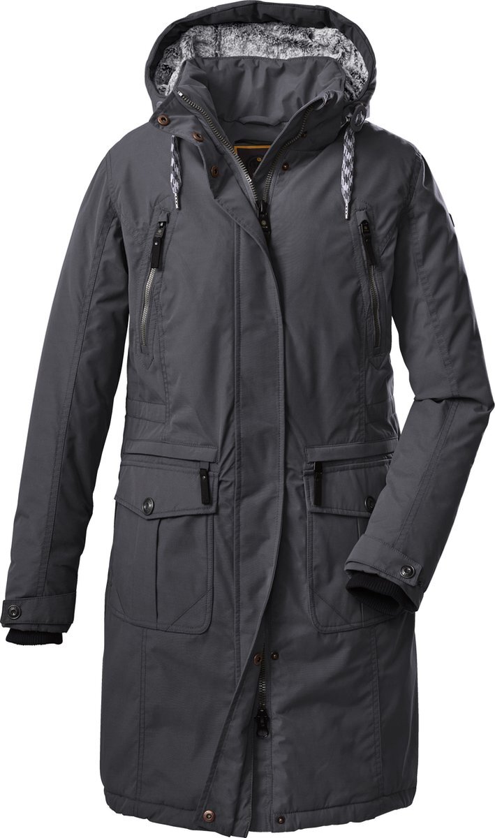 G.I.G.A. DX Giga DX by Killtec GW 47 Women Coat - Outdoorjas - Dames - Grijs - Maat 40