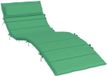 vidaXL Ligbedkussen 180x60x4 cm Oxford stof groen
