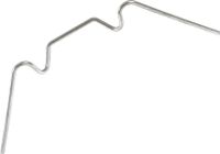 Zelsius clips de fixation en acier pour serres (50 pièces)