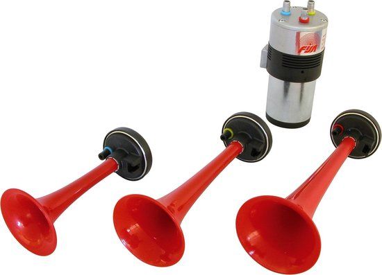 Carpoint Luchthoorn 3-tonig Melodie Tour De France - Rood - 2 jaar garantie