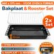 ICQN Bakplaat en Rooster Set voor Oven - 460x370x30 mm