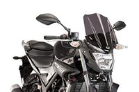 Puig 8932F Naked New Generation Touring, voorruit, donkergrijs