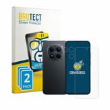 BROTECT Screenprotector voor Xiaomi Redmi Note 15 Pro 5G (Voor+Camera) - Folie Beschermfolie transparant 2 Stuks