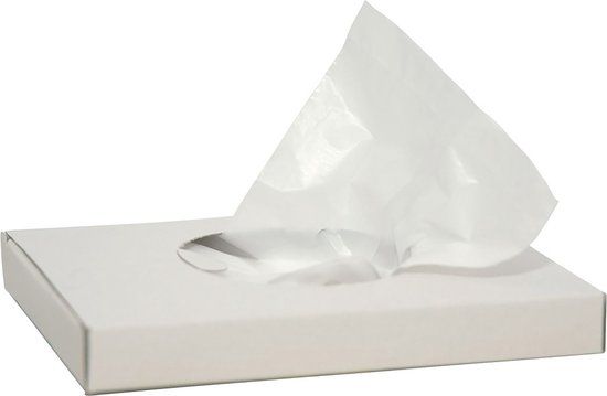 Europroducts Hygiene zakjes - Damesverbandzakjes - Kunststof - 1500 stuks - Wit