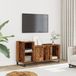 Maison Exclusive - Meuble TV, aspect bois vieilli, 100x35x55 cm, panneau de fibres de bois