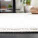 Safavieh Bohemian Indoor Hand Tufted Abstract Collection, ABT340, in Ivory / Charcoal, 60 X 91 cm